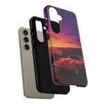 Red C3 Coastal Sunset Phone Case Classic Car Tough Case
