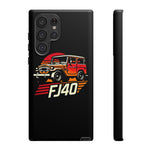 FJ40 Vintage Truck Illustration Phone Case | Tough Protective Cover