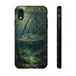 Snook Phone Case, Mangrove Sunbeam Painterly Marine Art Cover, Gift