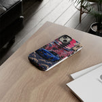 Bayside Blue Skyline Phone Case, Cherry Blossom Torii Tough Cover