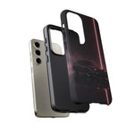 FC RX-7 Pink Neon Fog Column Tough Case