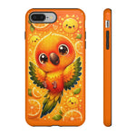 Sun Conure Kawaii Citrus Art Tough Phone Case