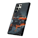 1966 GTO Orange Rainy City Tough Phone Case Cover Gift Art