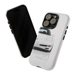 White C5 Z06 Front View phone case | Tough Cover