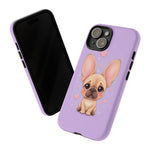 French Bulldog Bat Ears Kawaii Pet Dog Art Tough Phone Case