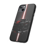 Camaro ZL1 Phone Case, Black Red Racing Stripe Studio Cover, Gift