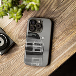 Silver Skyline Phone Case, R34 GTR 90s JDM Legend Tough Cover for Men Gift