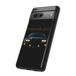 Dark 1998 Trans Am Front View Muscle Car Tough Phone Case Gift