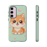 Shiba Inu Kawaii Chibi Smile Pet Dog Art Tough Phone Case