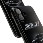 ZL1 Camaro phone case | tough phone case, black muscle car design