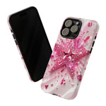 Pink Glitter Star Tough Case | Sparkle Phone Case
