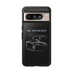 Black S2000 Roadster Collage JDM Tough Phone Case Cover Gift