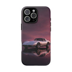 Soft White C3 Corvette Mauve Sky Phone Case