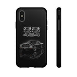 SS 454 Classic Muscle Car El Camino phone case | vintage Chevy reflection