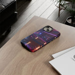 GTO Rainy Neon Arcade Tough Phone Case for Muscle Car Enthusiasts