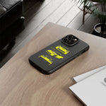 C7 Z06 Phone Case Featuring Yellow Chevy Supercar Artwork