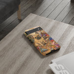 Guilty French Bulldog Phone Case, Confetti Watercolor Cover