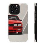 Fox Body Mustang Four-Eye Red Tough Phone Case