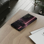 FC RX-7 Pink Neon Fog Column Tough Case