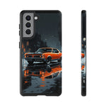 1966 GTO Orange Rainy City Tough Phone Case Cover Gift Art