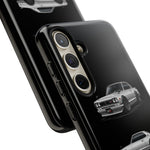 Silver Hakosuka Skyline Classic Sports Car Tough Phone Case for JDM Fans