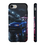 Skyline GT-R R32 Bayside Blue JDM Art Phone Case