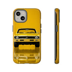 Nova SS Phone Case Yellow, Classic 70s Muscle Car Cover, Gift for Him