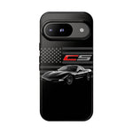 Black C5 Phone Case American Sports Car Tough Cover Gift