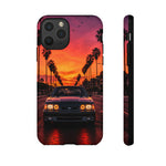Fox Body Mustang Sunset Tough Phone Case - Palm Boulevard Poster