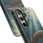 Salmon River Fishing Phone Case, Sunlit Current Cover