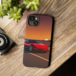Red C4 ZR-1 King of the Hill Art Tough Phone Case
