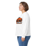 C8 Z06 Convertible Illustration Long Sleeve, Orange Sports Car Tee