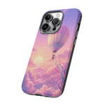 Pastel Hot Air Balloon Vaporwave Art Tough Phone Case