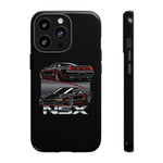 NSX Dual View Black Red JDM Sports Car Tough Phone Case Gift