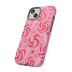 Candy Swirl Lollipop Art Tough Phone Case