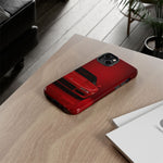 Red NSX Phone Case, 90s JDM Supercar Legend Tough Cover, Mens Gift