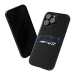 Blue C8 ZR1 Phone Case for Supercar Enthusiasts