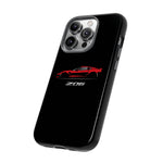 Red C7 Z06 Phone Case for Chevy Sports Car Enthusiasts, Tough Cover