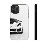 Arctic White C7 ZR1 Tough Phone Case for Vette Owners