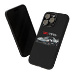 Silver C6 Z06 Phone Case for Chevy Fans, Tough Cover