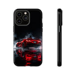 Z06 C8 Phone Case, Red Smoke Studio Reflection Cover