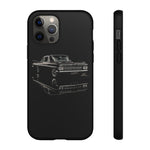 1959 Chevy Impala illustration Tough Case | Retro Classic Car Phone Cover