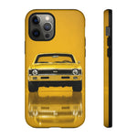 Nova SS Phone Case Yellow, Classic 70s Muscle Car Cover, Gift for Him