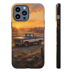 73 Chevy C10 Square body Truck Two-Tone Sunrise Tough Phone Case