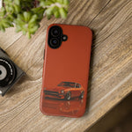 Burnt Rust 240Z Phone Case, Classic JDM Sports Car Art Cover