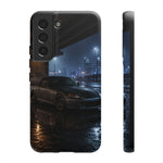 Rainy Night Sports Car S2000 phone case | Urban Cityscape, Moody Automotive