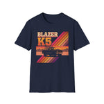 Blazer K5 Retro Sunset Offroad T-Shirt Classic SUV Graphic Chevy Tee