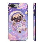 Cute Astronaut Pug Phone Case | Space Puppy Galaxy Stars