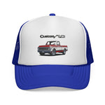 1972 Chevy C10 Custom/10 Trucker Cap Hat | Classic Pickup Mesh Snapback