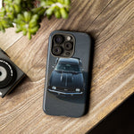 1969 Camaro SS Black Overhead Tough Phone Case Cover Gift Art